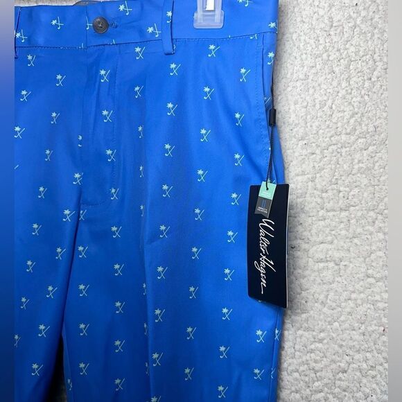 Walter Hagen Perfect 11 Men's Size 30 Wide 10” Inseam Golf Shorts New Palm Club - Picture 4 of 9